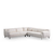 Atelier del Sofa Ugaona garnitura Jaguar L2-C-2R, 275x275x75 cm, Bela