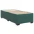Vidaxl Box spring postelja z vzmetnico temno zelena 90x200 cm žamet