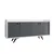 Hanah Home Komoda Bled 150x75x40cm Antracit-Bela