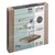 Polica zidna 23,5x23,5x3,8cm mdf/drvo natural- jja