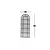 Hanah Home Podno ogledalo Ovalis Dar, 70 cm x 180 cm, Crno