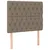 Vidaxl Box spring postelja z vzmetnico LED taupe 90x190 cm blago