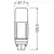 LED sijalica G24d/9,5W/230V 4000K - Osram