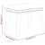 Tabure boja senfa 45 x 29,5 x 35 cm od tkanine