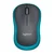 Logitech M185 Miš, Bežična RF, Optički, 1000 DPI, Crno-plsvi