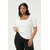 KAFFE CURVE Majica Britt bela