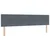 Vidaxl LED Box Spring Postelja Temno siva 200 x 200 cm Žamet