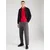 TOMMY HILFIGER Majica Slim Fit Tipped  rdeča / vinsko rdeča / bela