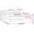 Vidaxl Box spring postelja z vzmetnico modra 180x200 cm blago
