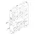 Hanah Home Komoda 160x198,6x40cm Bela