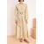 Trendyol Modest Ženska haljina Tctss26Eb00104, Bež