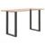 Noge za barski stol U-oblika 2 kom antracit 60 x (90-91) cm čelik