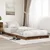 Vidaxl Posteljni okvir Star les 75 x 190 cm Konstruiran les