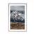 Plakat s paspartujem edinstvena gorska pokrajina - 40x60 white