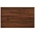 vidaXL 90 x 55 x 75 cm Masiven les akacije Temno rjava in bela