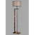 Opviq Podna lampa Menekşe, 163 cm, 24 cm, E27, Tamnobraon