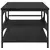Kava Stol Crni hrast 90 x 49 x 40 cm Konstruirano drvo