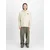 ALPHA INDUSTRIES Majica kaki/naravno bela