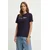 Tommy Hilfiger Majica Script WW0WW43459 Mornarsko modra Regular Fit