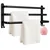 Gockowiak Obešalnik Athos 49 cm črne barve, loft