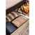 Sivorjava boxspring postelja s prostorom za shranjevanje 180x200 cm Elva Bold – Bonami Selection