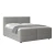 Livetastic BOXSPRING POSTELJA 180 cm  x 200 cm , kovina, umetna masa, tekstil, karton, leseni material srebrne barve