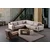 Atelier del Sofa Ugaona garnitura na razvlačenje Aqua, 275x300x100 cm, Bež