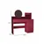 HANAH HOME Sto za šminkanje Harmony 2 Round Raspberry