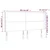 LED uzglavlje crno 203 x 16 x 118/128 cm baršunasto