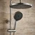 Komplet za prhanje Rea Lungo Stripe Brush Nickel