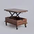 Hanah Home Sto za dnevnu sobu Dy Adt 90x40x60 cm, Braon