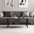 Hanah Home Klub sto Felix, 90x40.6x60 cm, Antracit