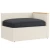 Jastuk Crna 120 x 80 x 12 cm Oxford tkanina