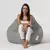 Atelier del Sofa Lazy bag Sivi