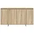Kreveta Sonoma hrast 135 x 41 x 75 cm Konstruirano drvo