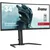 IIYAMA Monitor 34 G-master GCB3481WQSU-B1, VA, 3440x1440, 180Hz, 0.3ms, HDMI, DP, USB