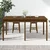 Vidaxl Vrtna miza medeno rjava 159,5x82,5x76 cm trdna borovina