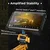 SmallRig Adjustable Monitor Support Compatible with ARRI 3/8-16 Screws (BumbleBee Edition) 5520