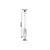 Rabalux Visilica Rovier, 1xE27, 40W, H150cm, Crna