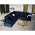 Moder žametni kavč modul Rome Velvet - Cosmopolitan Design