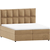 Boxspring postelja Flip - 200x200 cm - tkanine Riviera
