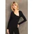 Cool & Sexy Ženska bluza Tf54, Crna