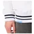 Moški pulover CCM Stripe 1/4 Zip White S