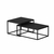 HANAH HOME Set stolova Leka Black
