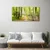 tulup.si Steklena slika Forest narava pot 120x60 cm 2 obešalnika
