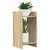 Stalak za biljke s policom 2 pcs Sonoma hrast 30 x 30 x 60 cm