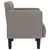 Vidaxl Dvosed taupe 111 cm blago