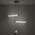 Zuma Line 1234 - LED prigušiva luster na sajli COMO LED/64W/230V 2700-6500K zlatna + daljinski upravljač