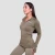 GymBeam Women‘s Pulse 1/2 Zip Running Sweatshirt Vetiver