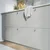 HAVSTORP Front fioke, svetlosiva, 40x40 cm